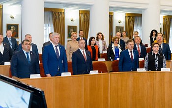 Заседание Законодательного Собрания Оренбургской области